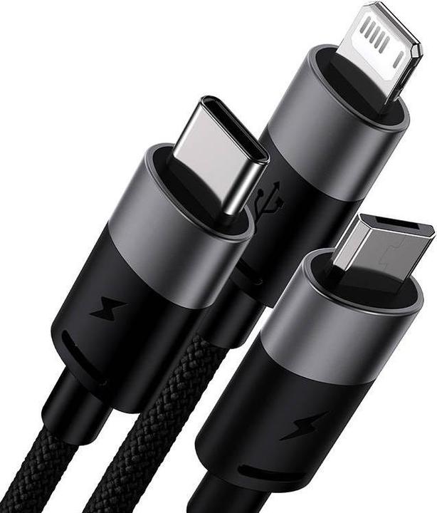Immagine prodotto Baseus 3 in 1 USB Ladekabel (0.60 m, USB 3.0, 20 W)