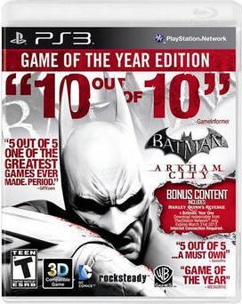 Immagine prodotto WB Warner Bros Batman: Arkham City: Gioco dell'anno in inglese PlayStation 3 (PS3, EN)