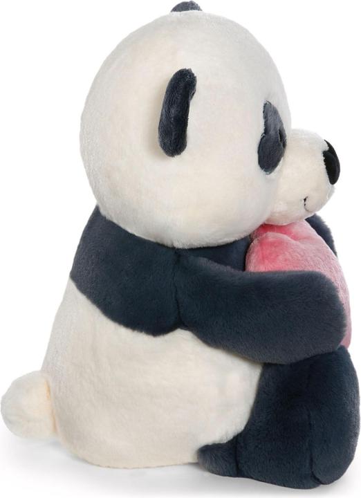 Actual product image NICI 62609 Kuscheltier Love Panda mit Herz 25cm schlenkernd (25 cm)