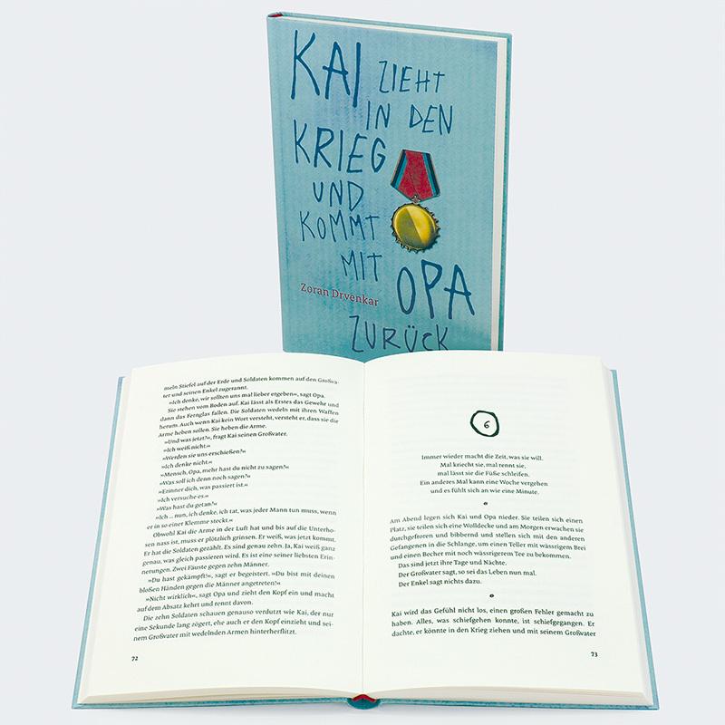 Thumbnail - Kai zieht in den Krieg und kommt mit Opa zurück, Kinderbücher von Zoran Drvenkar