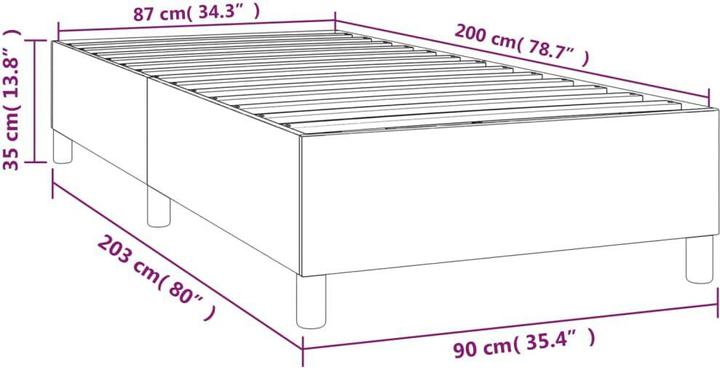 Image du produit VidaXL Eulalia (90 x 200 cm)