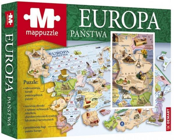 Image du produit Demar Mappuzzle - Europa Länder