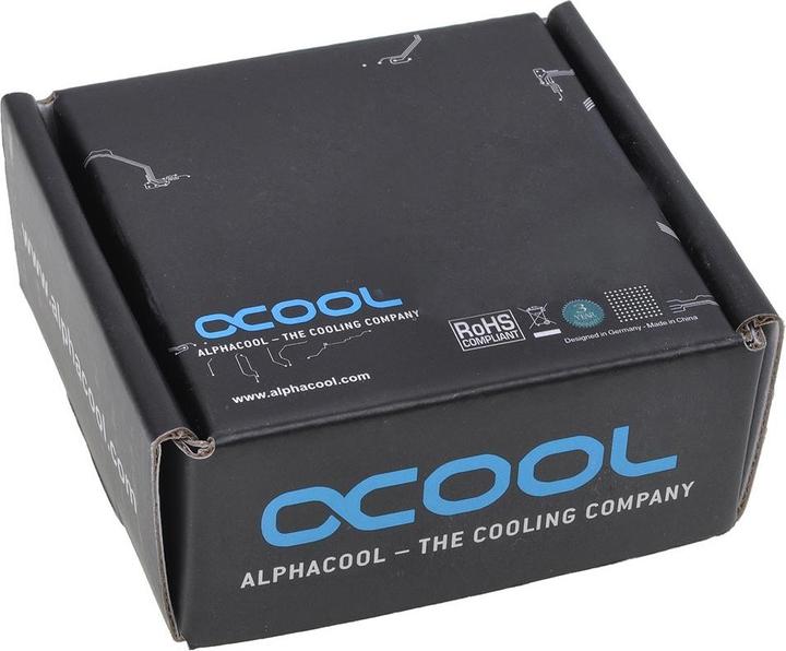 Actual product image Alphacool DDC metal bottom black nickel