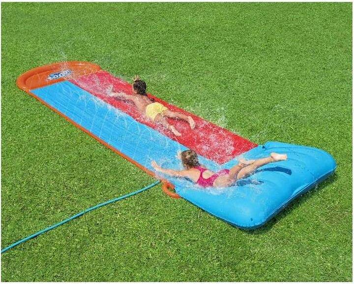 Actual product image Bestway Tsunami Splash Ramp Double Slide (4.72 m)