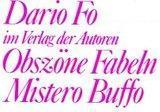 Produktbild Obszöne Fabeln. Mistero Buffo (Deutsch, Dario Fo, Peter O. Chotjewitz, 1997)