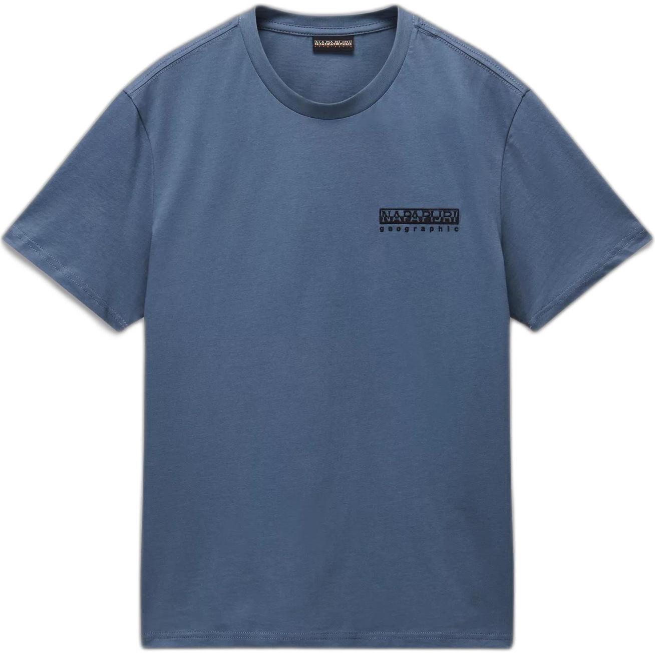 Napapijri, Herren, Shirt, S-Vignoni Back SS, Grau, (S)