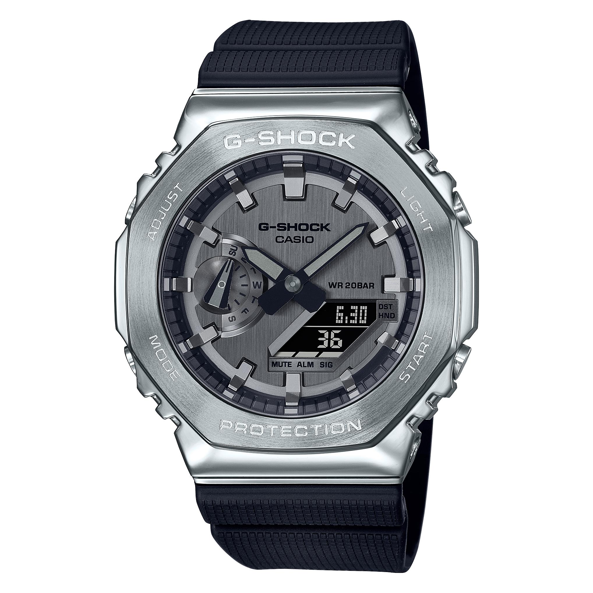 G-Shock, Horloge, Classic, Zilver, (Chronograaf, 49.30 mm)
