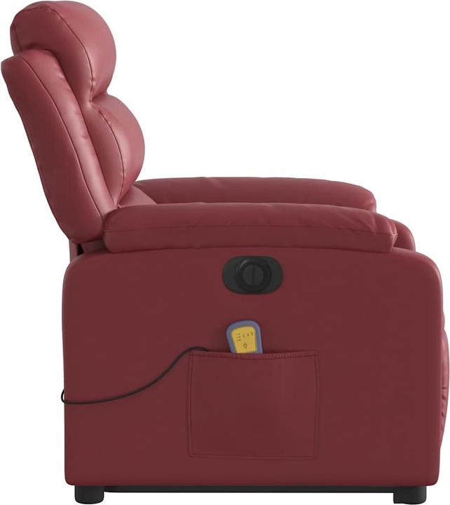 Immagine prodotto vidaXL Poltrona massaggiante Ausilio elettrico stand-up Poltrona relax Poltrona in similpelle