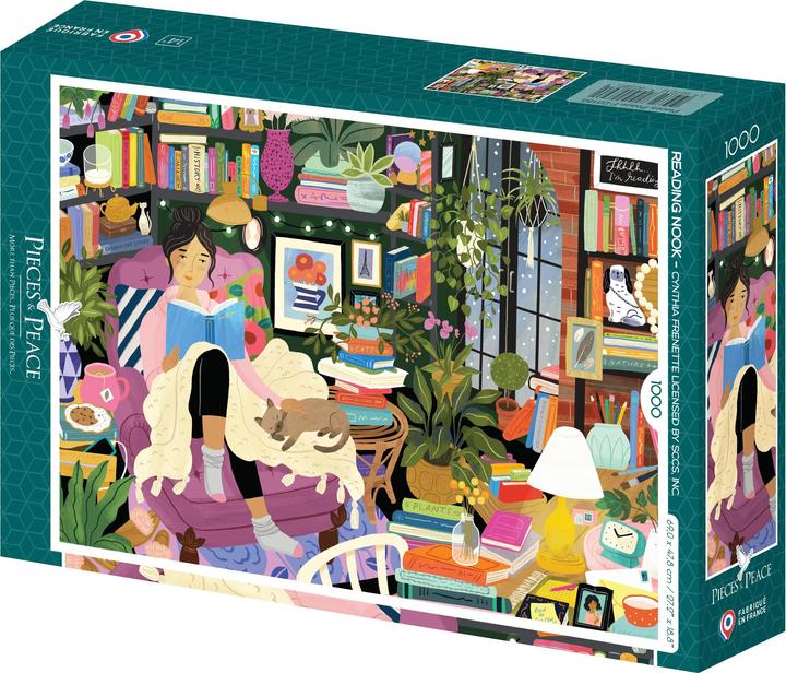 Pieces & Peace Lecture Nook (1000 pièces)