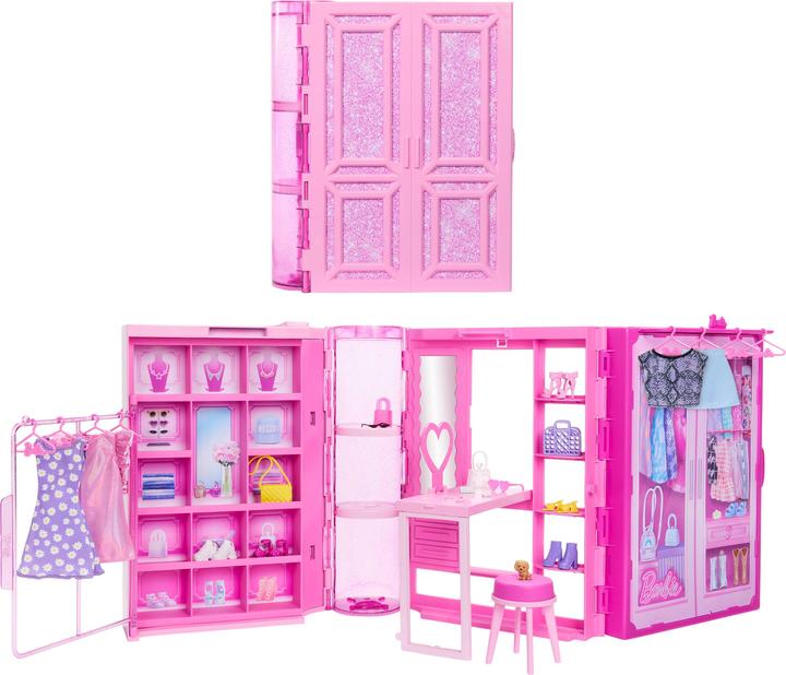 Actual product image Mattel Dream Closet Playset and Accessories