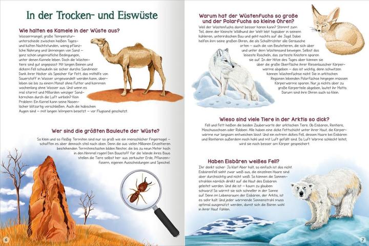 Immagine prodotto Was willst du wissen? Das grosse Fragen- und Antwortenbuch – Tiere (Tedesco, Angelika Huber-Janisch, Kristine Ortmeier, 2023)