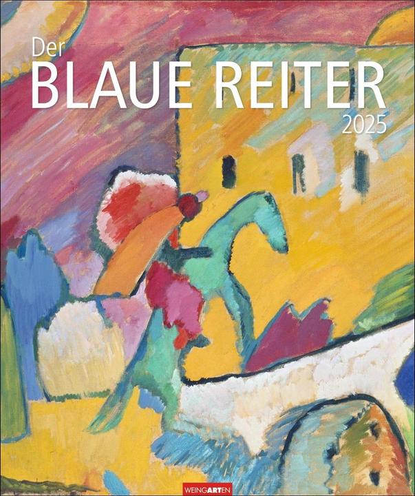 Der Blaue Reiter Kalender 2025 (46 x 55 cm, Deutsch, Englisch)