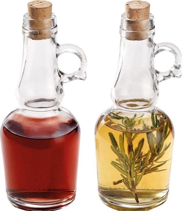 Produktbild Excellent Houseware Öl & Essig Set aus Glas (250 ml)
