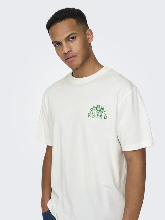 Produktbild Only & Sons Onskylan Rlx Icon Ss Tee (M)