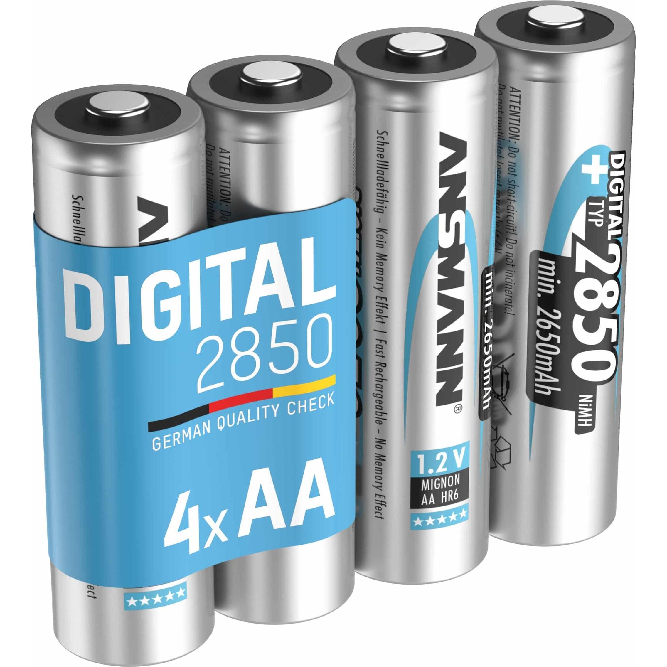 Thumbnail - Ansmann AA (4 Stk., AA, 2650 mAh), Batterien + Akkus