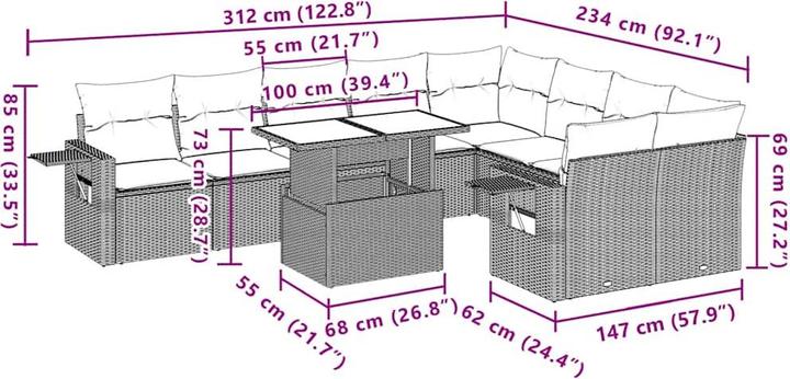 Produktbild vidaXL Ainhoa