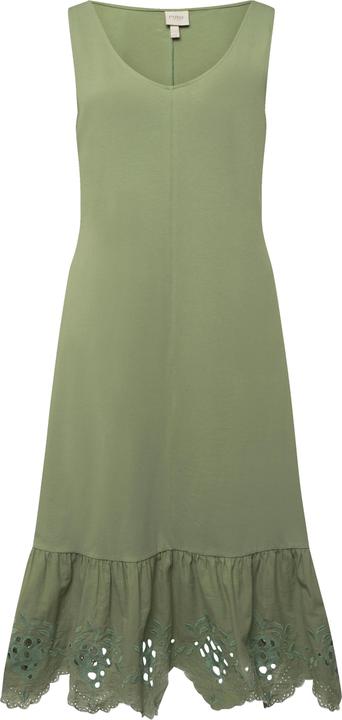 Produktbild Ulla Popken Maxikleid, A-Linie, Rundhals, ärmellos (50, 52)