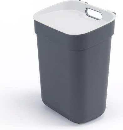 Actual product image Curver Kosz Do Segregacji śmieci 10l /Ciemny Szary/ Jasny Szary (10 l)