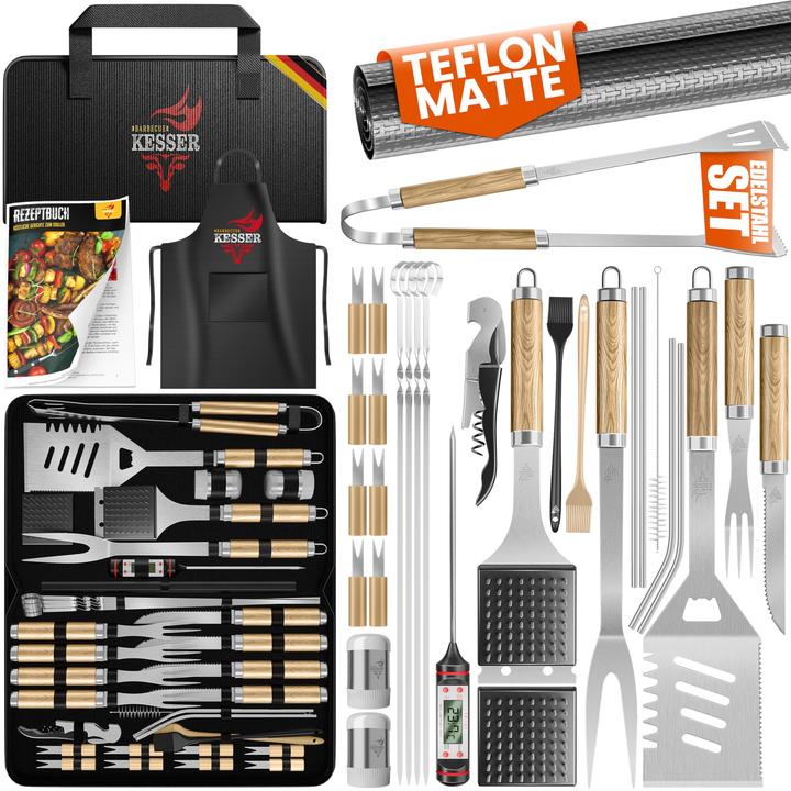 Produktbild Kesser 37-teiliges Grillbesteck Set