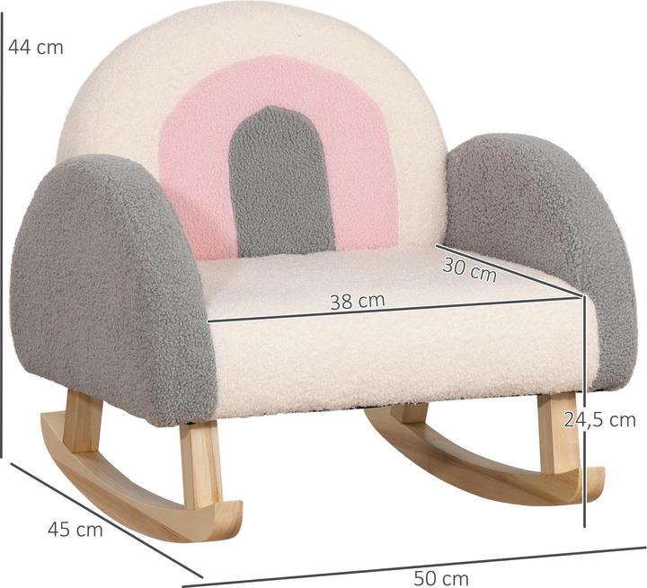 Actual product image Homcom Children's sofa with rocking function (Children sofa)