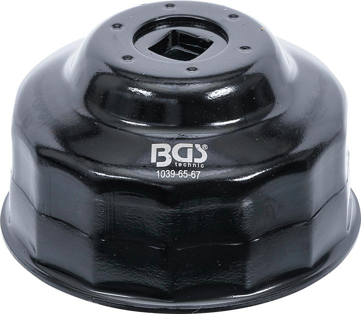 Actual product image BGS Oil Filter Wrench 14-point Ø 65 - 67 mm for Daihatsu, Fiat, Nissan, Toyota