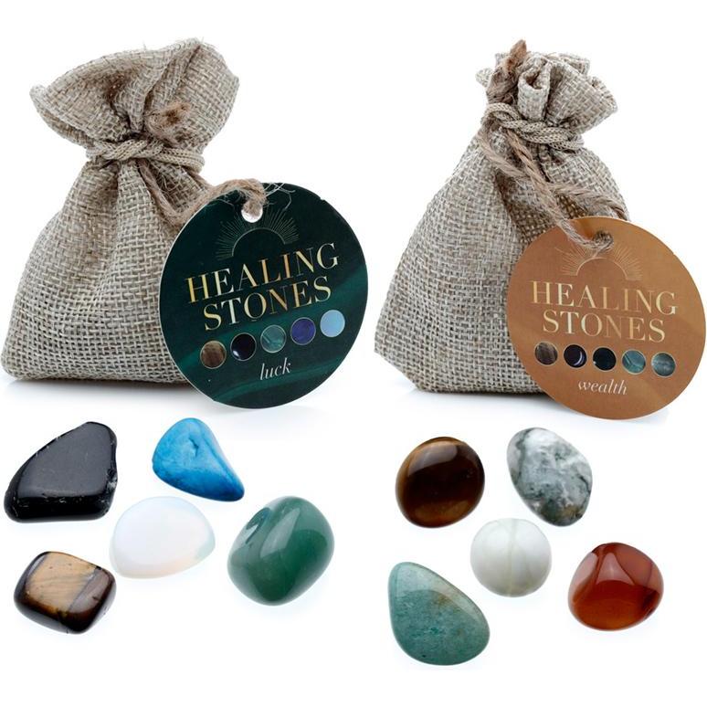 Puckator 5-er Set Glück & Reichtum Heilsteine (23663873)