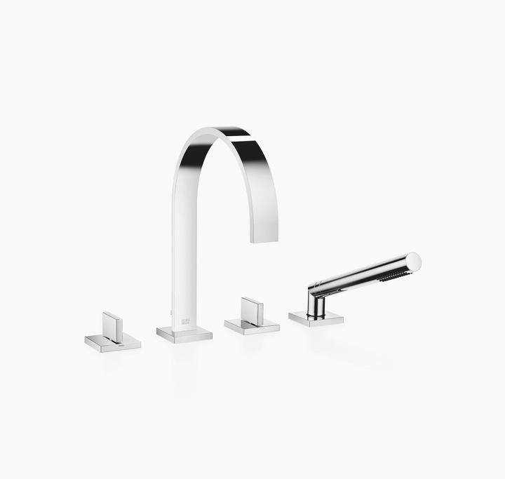Dornbracht Germany 4-hole pre-fabricated installation set W MEM WR-Mont. w single ros. Outld. 220