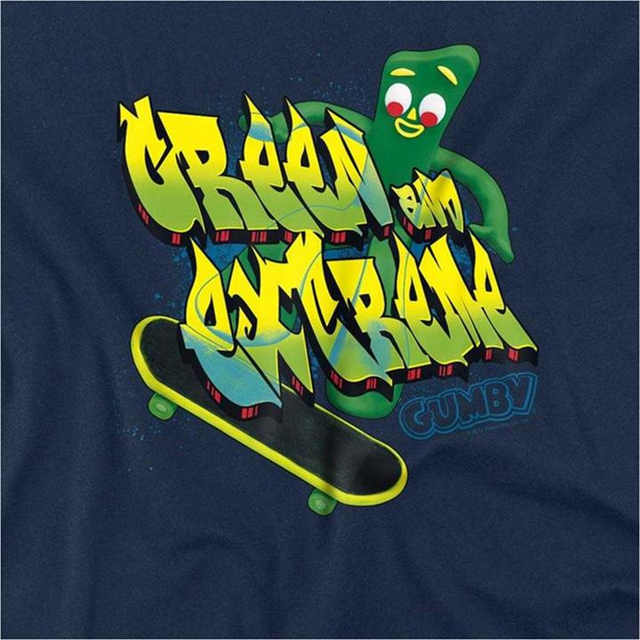 Produktbild Gumby Green And Extreme TShirt (XXL)