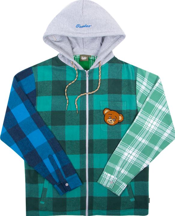 Produktbild Tealer kapuzenpullover teddy tartan (XS)