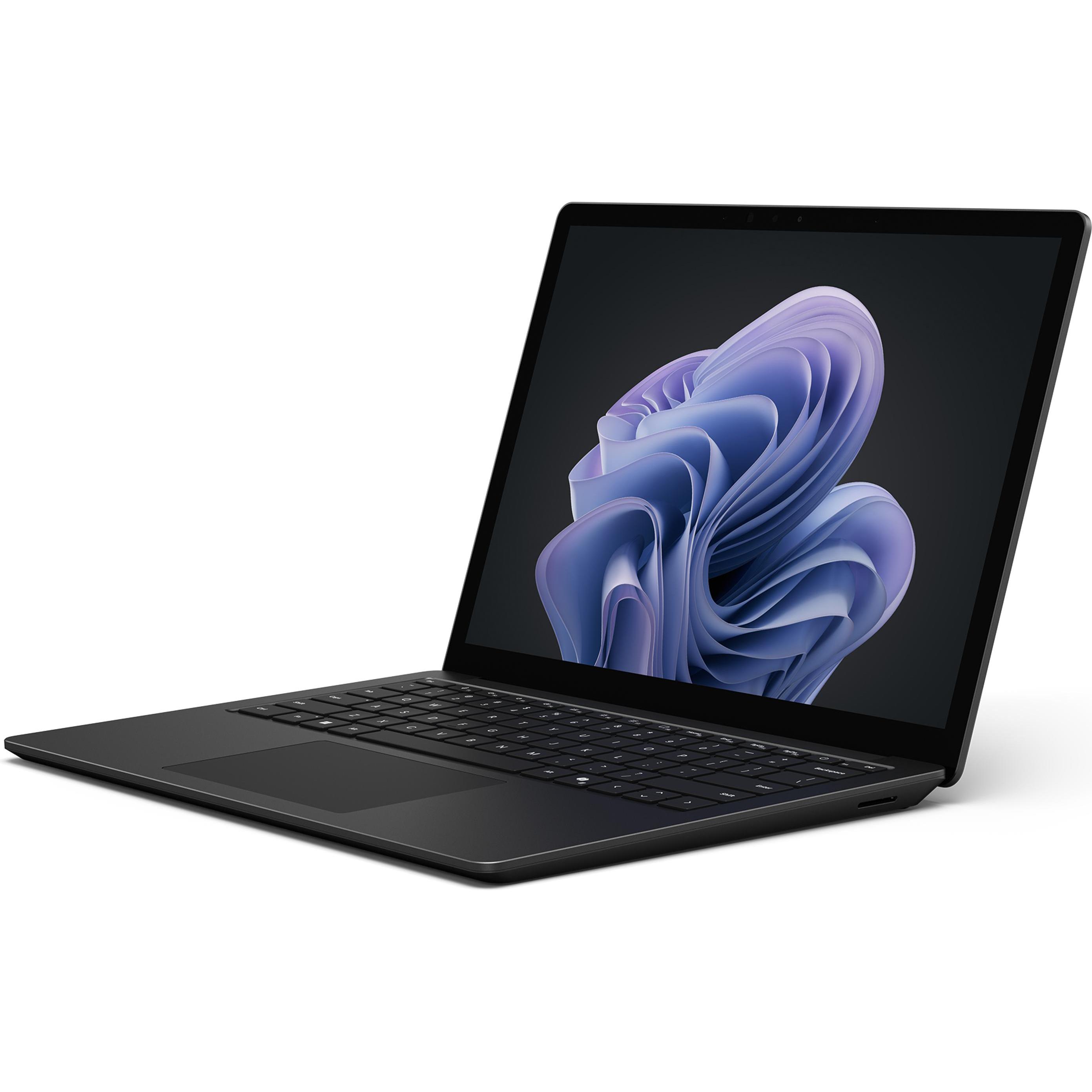 Microsoft Surface Laptop 6 for business (13.50", Intel Core Ultra 7 165H, 32 GB, 256 GB, DE), Notebook, Schwarz