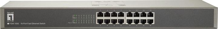 Image du produit LevelOne FSW-1650 Commutateur Fast Ethernet 16 ports Nouvelle ligne (16 ports)