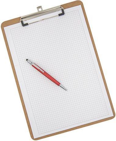 Actual product image Wedo Clipboard (32.5 x 22.5 cm)