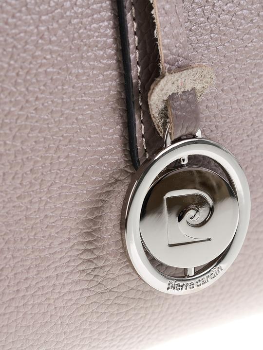 Actual product image Pierre Cardin Damen Handtasche Made In Italy - Modell Valeria Nova - 100% Leder - 42.0 X 21.5 X 12.5 Cm