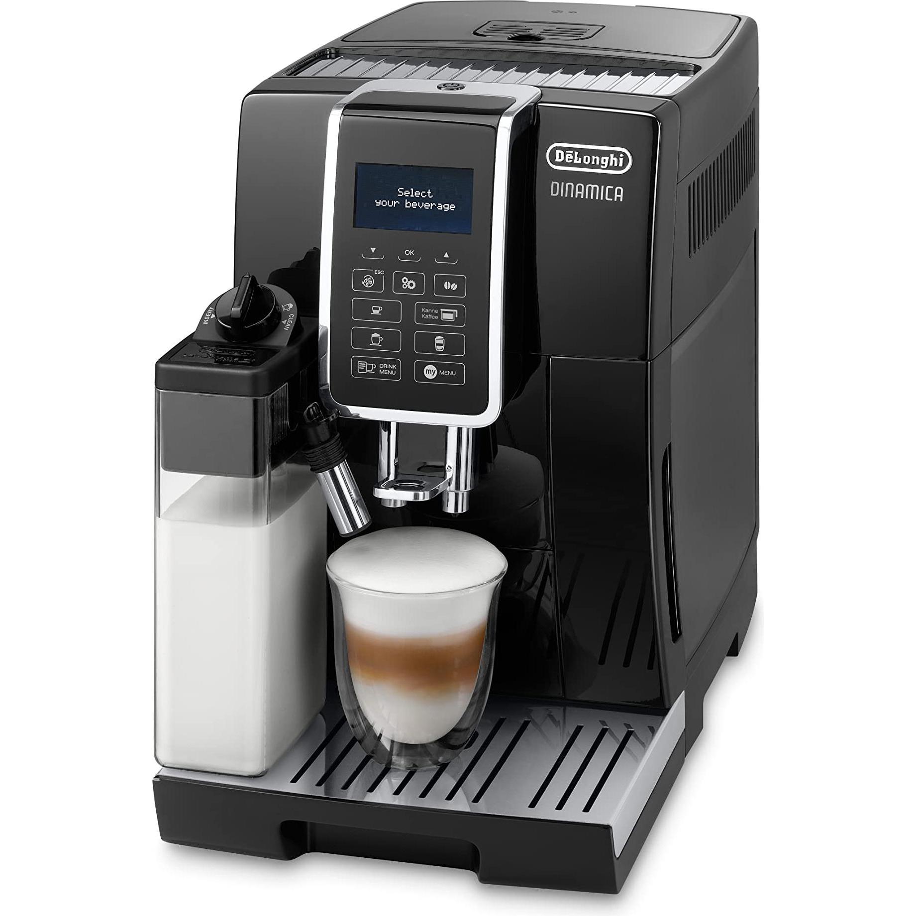 De'Longhi Dinamica, Kaffeevollautomat, Schwarz