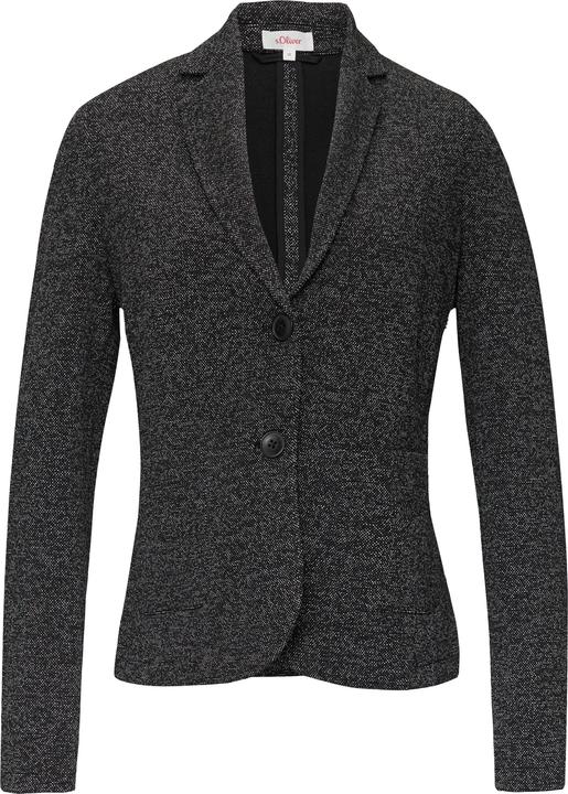 Immagine prodotto S.Oliver Indoor-Blazer Blazer mit meliertem Muster im Slim Fit (Banda radio 38 (2600 MHz))