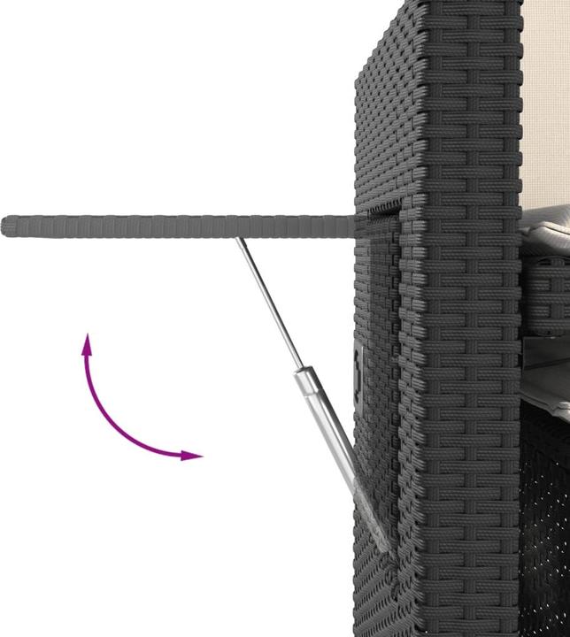 Image du produit vidaXL Ensemble salon de jardin 10 pièces avec coussins