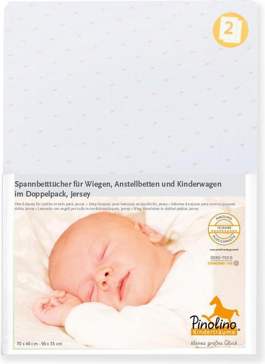 Productafbeelding Pinolino Jersey Twin Pack (55 x 90 cm)