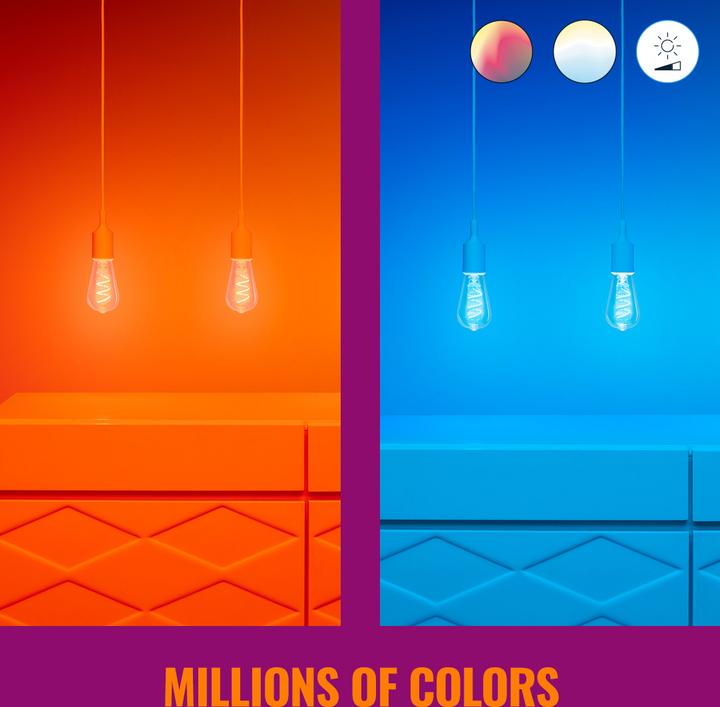 Actual product image WiZ Tunable White Color Edison (E27, 470 lm, 1x)