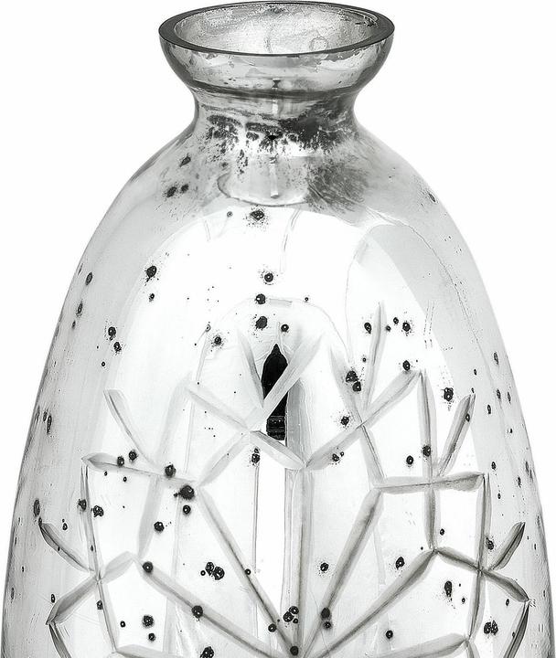 Immagine prodotto Loberon Vaso Zorelie argento antico (1 x, 16 x 9 cm)