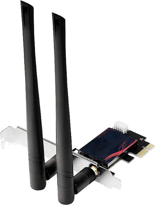 Actual product image LogiLink PCI Express card, WI-FI 6E &, BT5.0 (Mini PCI Express)