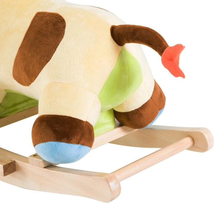 Produktbild Homcom Kinder Plüsch-Schaukeltier als Kuh