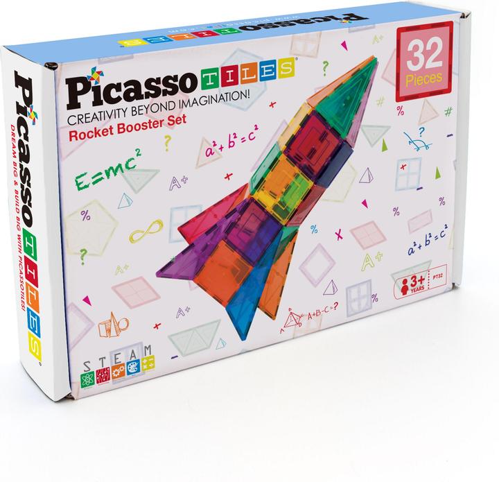 Tactic Picasso Tiles - Rocket Booster Set (32 pcs) (PT32)