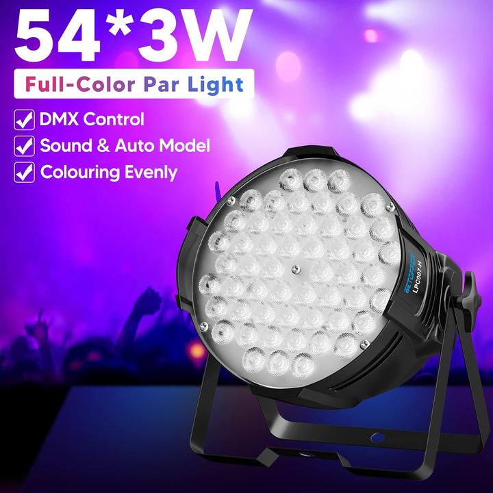 Produktbild Betopper 4-teiliges LED Par Scheinwerfer Set, Modell LPC007-4 (160 W, LED)