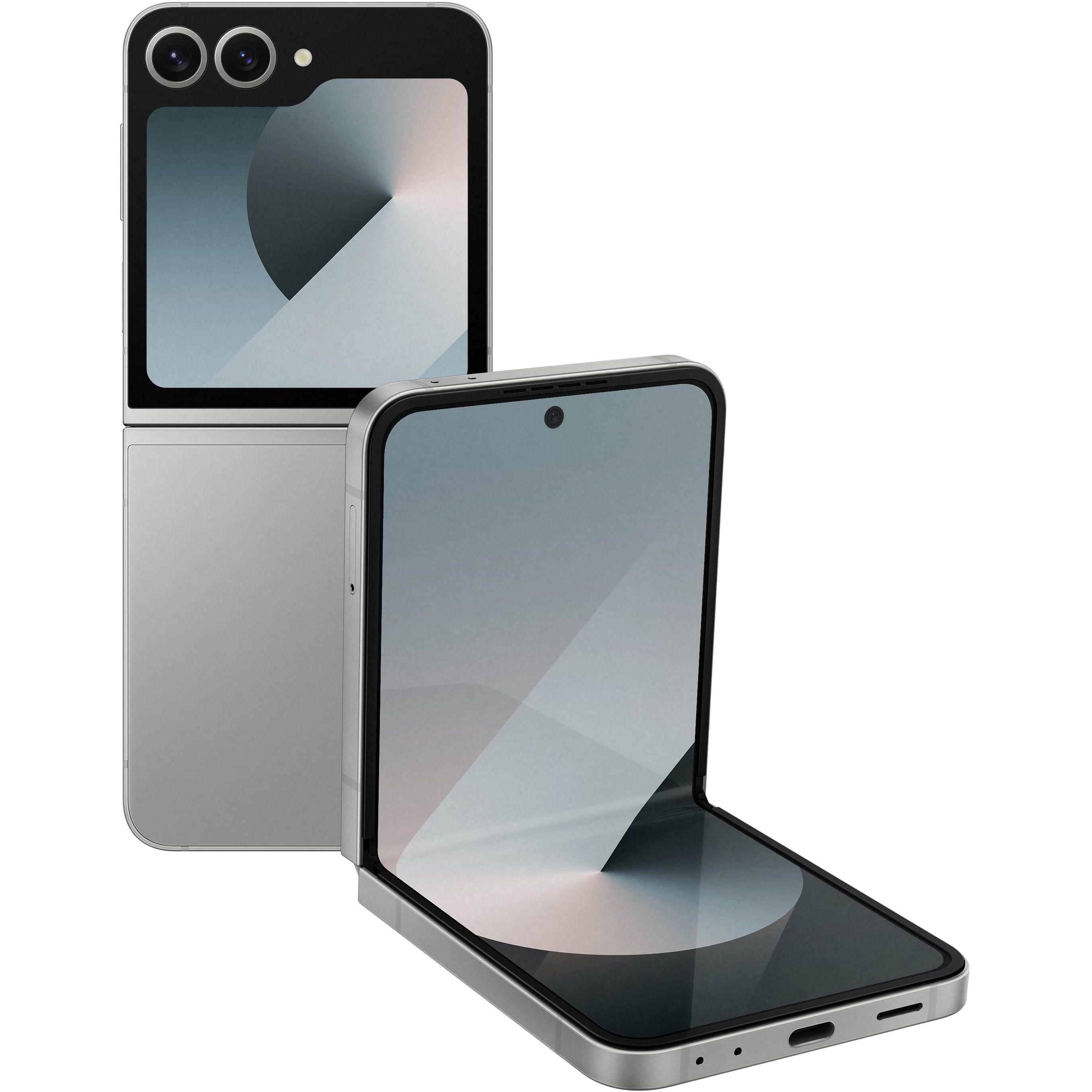 Samsung DUPLIKAT Galaxy Z Flip6 (256 GB, Silver Shadow, 6.70", SIM + eSIM, 50 Mpx, 5G), Smartphone,