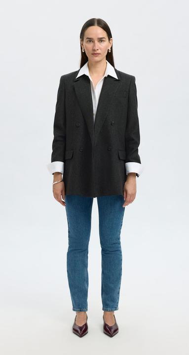 Image du produit Selected Femme Slfelin Wool Blend Blazer Noos (Bande de fréquences 38 (2600 MHz))