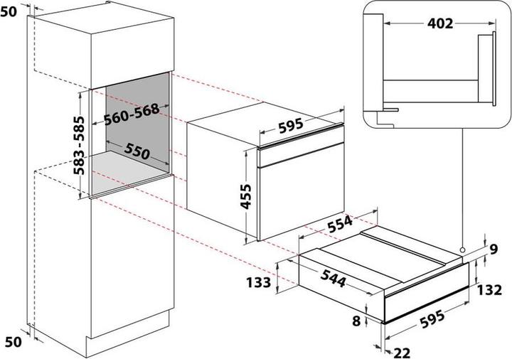 Image du produit Whirlpool WD 142/IXL