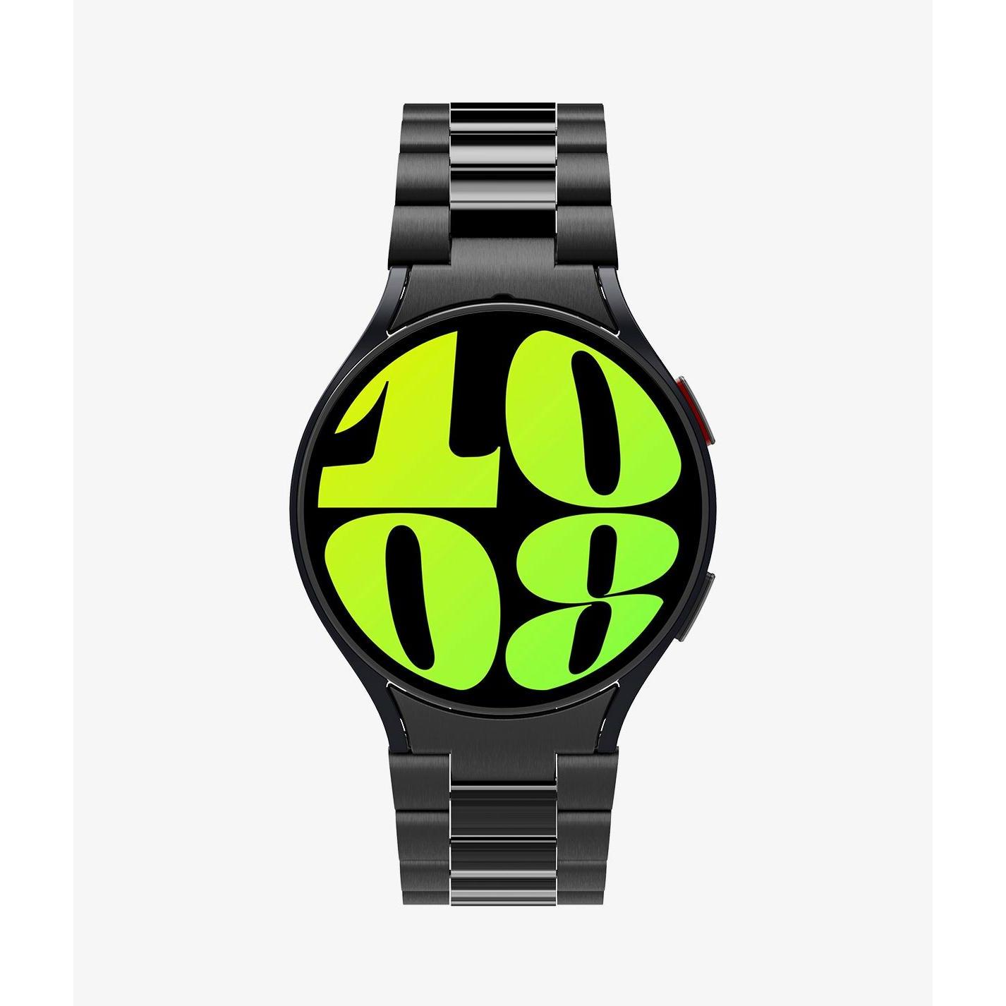 Thumbnail - Spigen Pasek Modern Fit Band na Samsung Galaxy Watch 6 (44 mm) - czarny (Edelstahl), Uhrenarmband, Schwarz