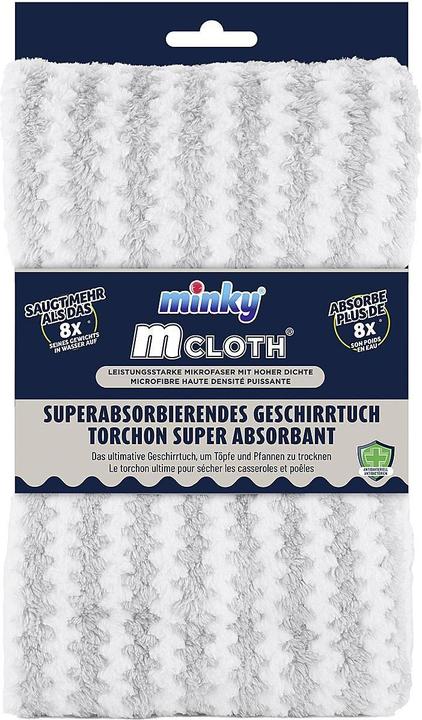 Image du produit Torchon microfibre gris (50 x 50 cm)