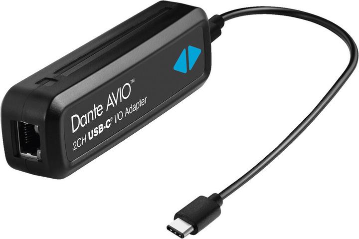 Actual product image Audinate Dante AVIO USB C adapter