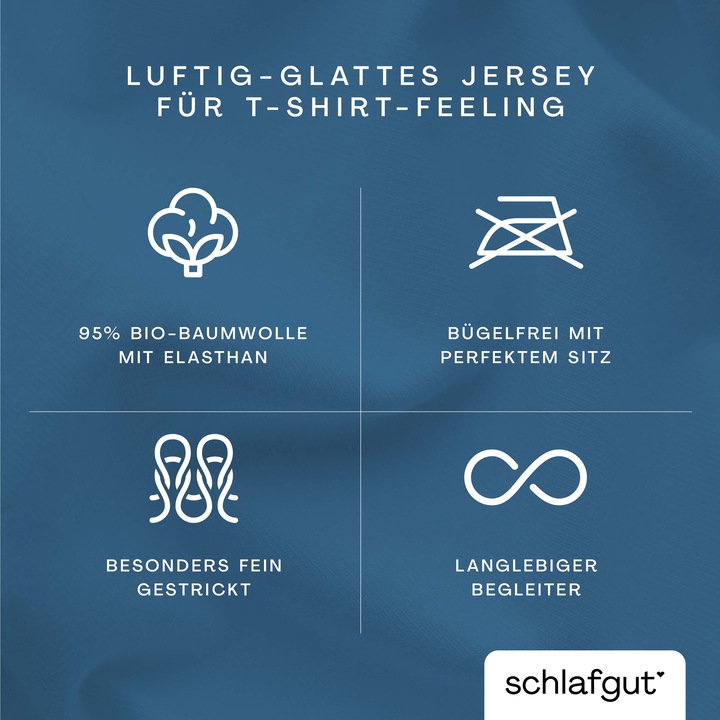 Immagine prodotto schlafgut Knitted Jersey (Copripiumino, 70 x 90 cm)
